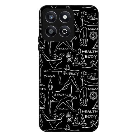 Black Line Art Joga Honor X8b tok