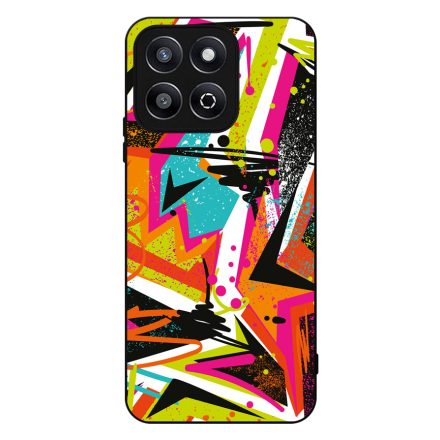 Abstract Orange Graffiti Honor X8b tok