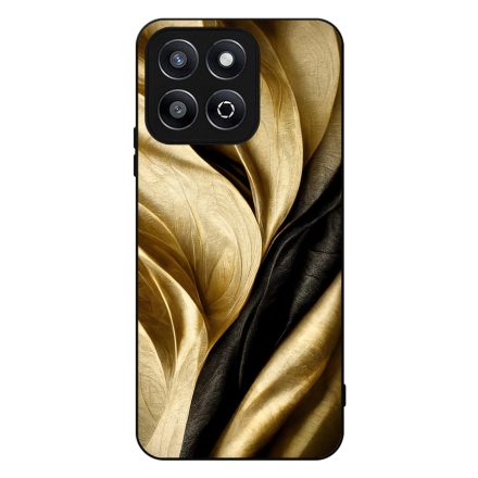 Fekete-arany mintás szatén hatású Art Honor X8b tok