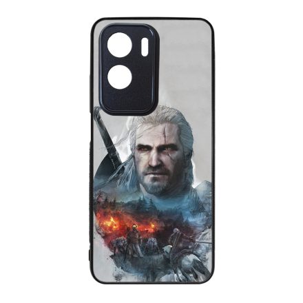 the Witcher Artwork Vaják Geralt of Rivia Honor szilikon tok