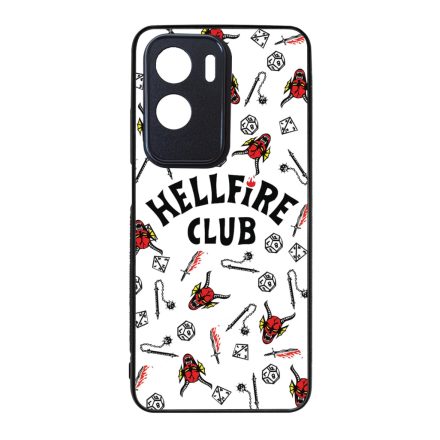Hellfire Club - Fehér Mintás - Stranger Things Honor szilikon tok