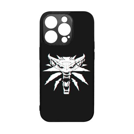 the Witcher GLITCH WOLF Vaják Netflix iPhone 14 Pro tok