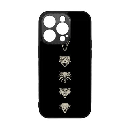 Witcher Schools wolf fehér farkas iPhone 14 Pro tok