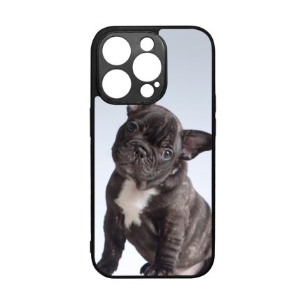 Tündéri Francia bulldog iPhone 14 Pro tok