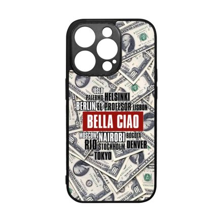 Bella Ciao MONEY nagypenzrablas lacasadepapel iPhone 14 Pro tok