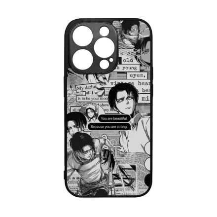 Levi Ackerman Graphic - Attack on Titan iPhone 14 Pro tok