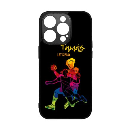 Kerd a Neveddel FOR HIM kezilabda mintas iPhone 14 Pro tok
