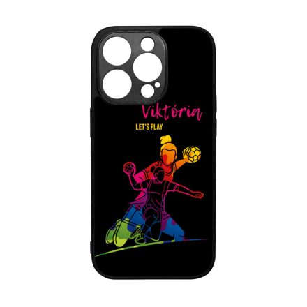 Kerd a Neveddel FOR HER kezilabda mintas iPhone 14 Pro tok