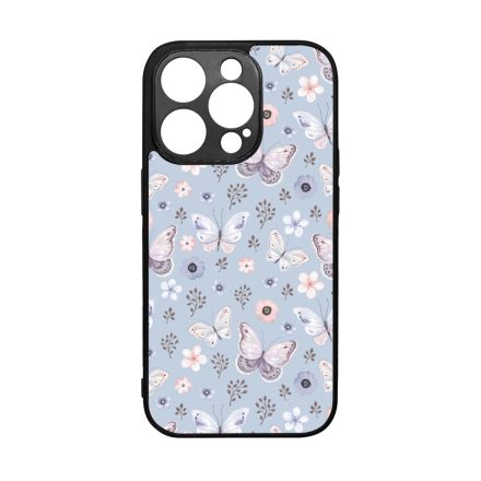 Aranyos kek pillangos iPhone 14 Pro tok