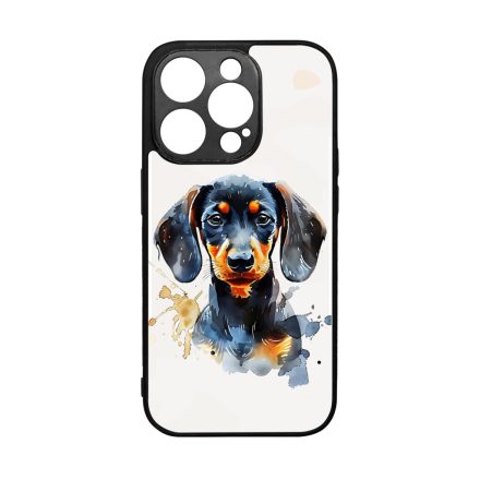 Fekete baba tacsi iPhone 14 Pro tok