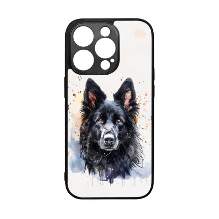 Fekete Belga juhászkutya iPhone 14 Pro tok