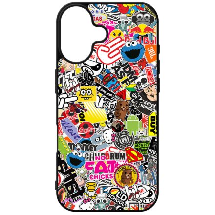stickerbomb matricabomba iPhone szilikon tok