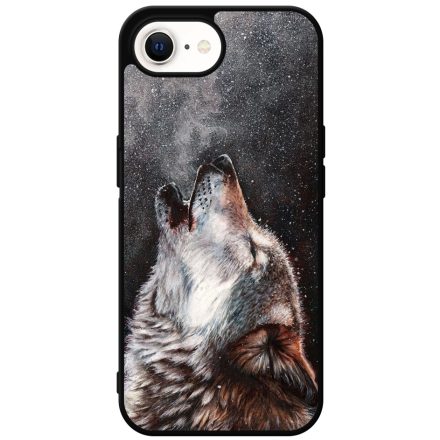 téli farkas wolf art iPhone 16e tok