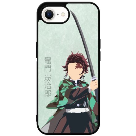 Tanjiro Minimal Art - Demon Slayer iPhone 16e tok