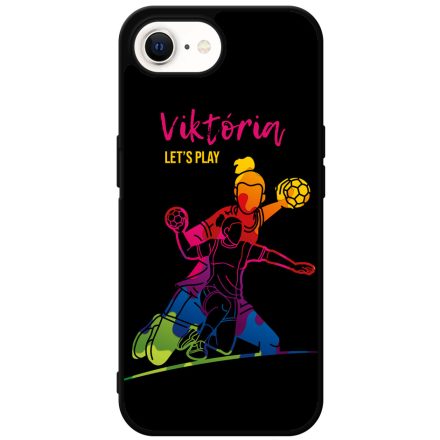 Kerd a Neveddel FOR HER kezilabda mintas iPhone 16e tok