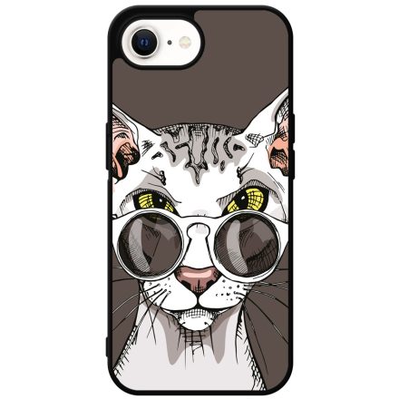Hipster Szfinx cicus iPhone 16e tok
