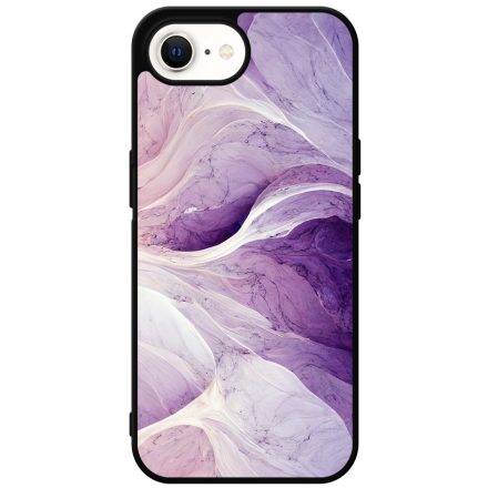 Absztrakt lila márvány mintás iPhone 16e tok