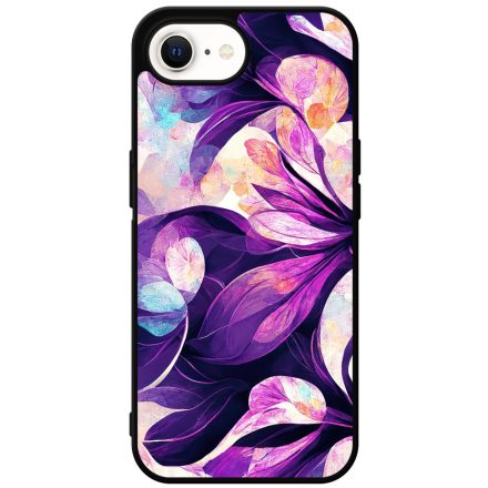 Zen lila absztrakt Art iPhone 16e tok
