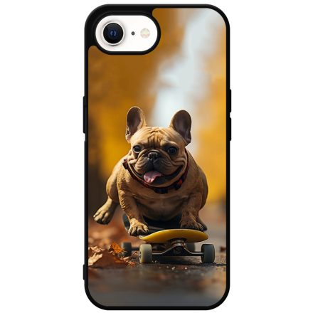 Francia bulldog gördeszkán iPhone 16e tok
