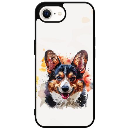 Színes Corgi iPhone 16e tok