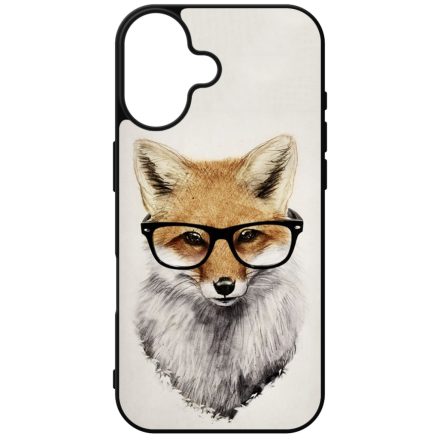 róka rókás őszi fehér iPhone szilikon tok