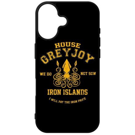House Greyjoy Trónok harca iPhone szilikon tok