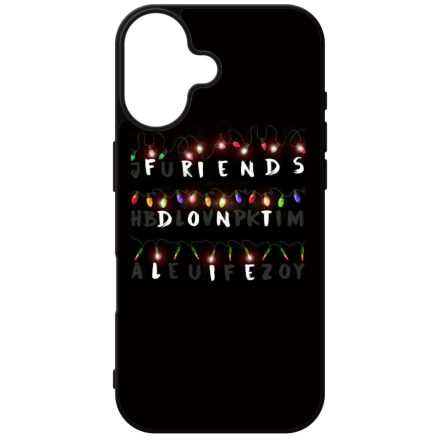 Friends dont lie - stranger things iPhone szilikon tok