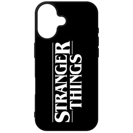 Stranger Things - Black iPhone szilikon tok
