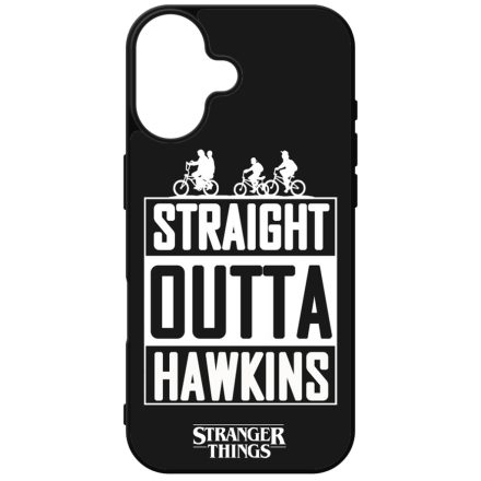 Straight Outta Hawkins - Stranger things iPhone szilikon tok
