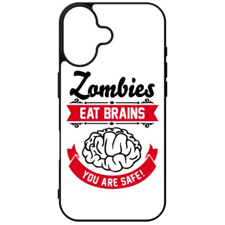 A Zombik agyat esznek, te biztonságban vagy! iPhone szilikon tok
