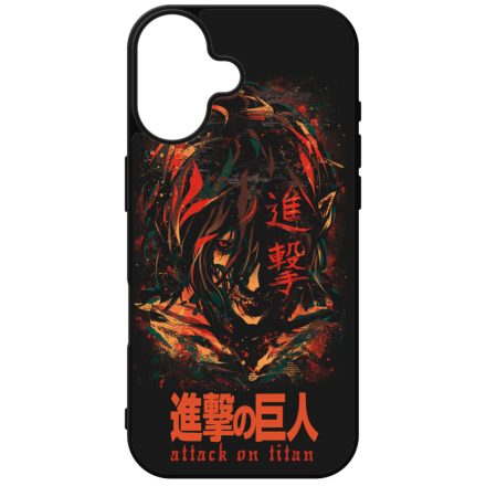 Attack on Titan AOT Eren iPhone szilikon tok