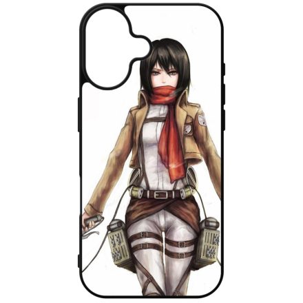 Mikasa ackerman Attack on titan AOT iPhone szilikon tok