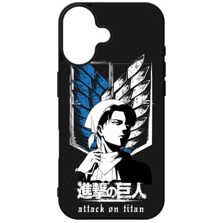 Levi Ackerman - Attack on Titan iPhone szilikon tok