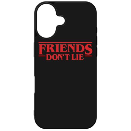 Classic - Friends dont lie - Stranger Things iPhone szilikon tok