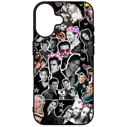 Vámpírnaplók montázs Vampire diaries iPhone szilikon tok