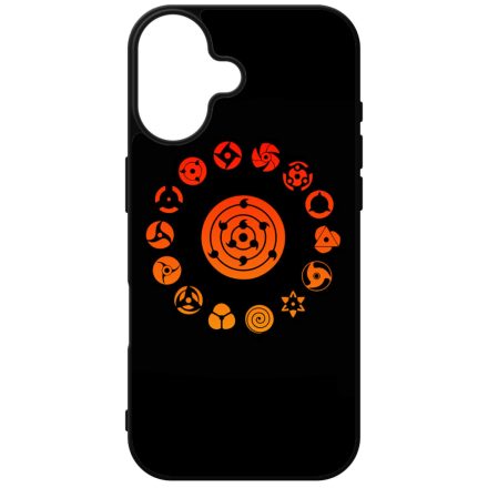Sharingan - naruto anime iPhone szilikon tok