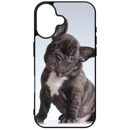 Tündéri Francia bulldog iPhone szilikon tok