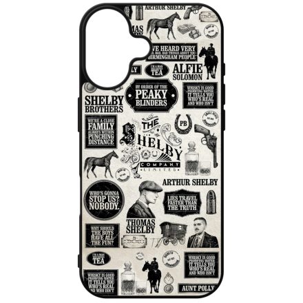 Vintage Peaky Blinders iPhone szilikon tok