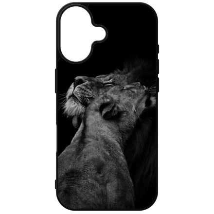 Lion Love Wild Beauty Csajos Allat mintas iPhone szilikon tok