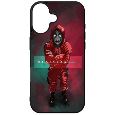 Resistance ART nagypenzrablas lacasadepapel iPhone szilikon tok