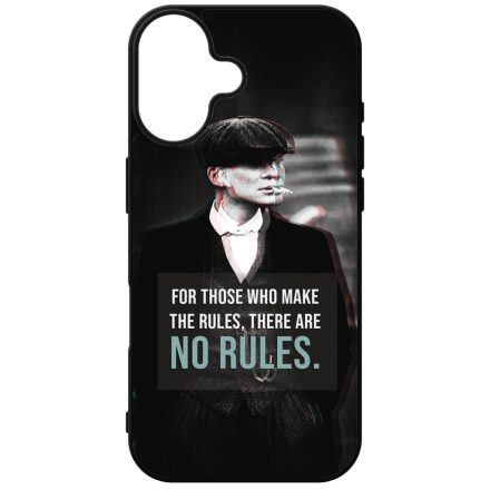 Tommy Shelby No rules idezet peaky blinders iPhone szilikon tok