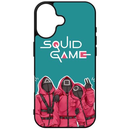 Squid Game a katonak iPhone szilikon tok