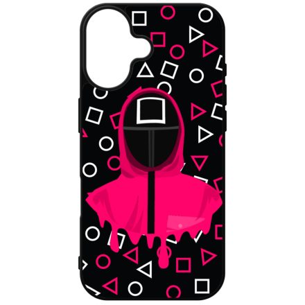 Squid Game a jatek szimbolumai es a katona iPhone szilikon tok