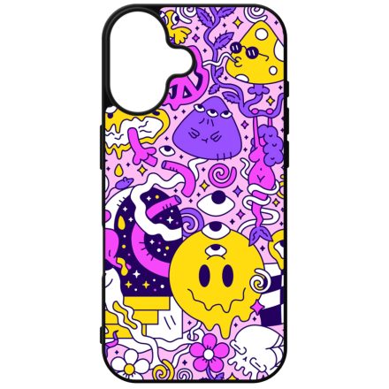 Psy Festival - SMILE - Weed iPhone szilikon tok
