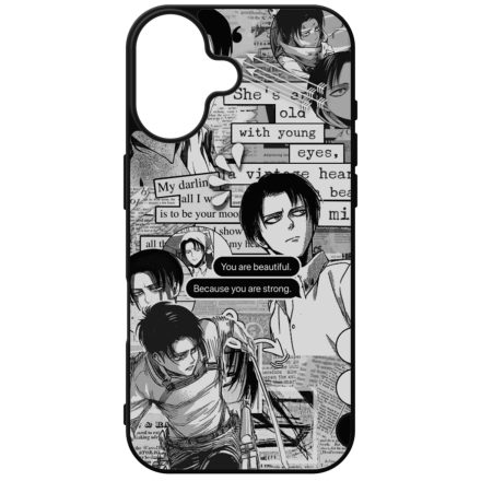 Levi Ackerman Graphic - Attack on Titan iPhone szilikon tok