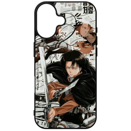 Levi Ackerman a felderito - Attack on Titan iPhone szilikon tok
