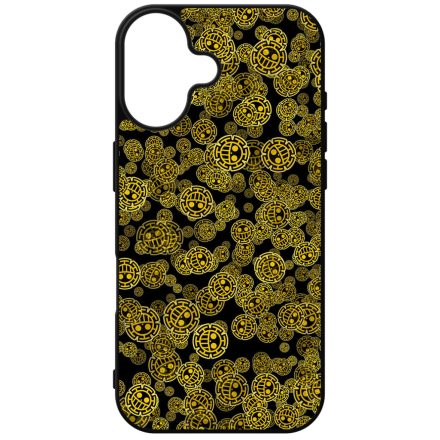 GOLD Trafalgar D Law - One Piece iPhone szilikon tok