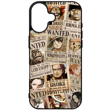 WANTED - One Piece iPhone szilikon tok