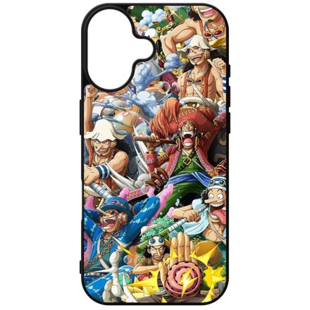 Usopp Collage - One Piece iPhone szilikon tok