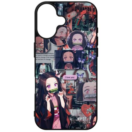 Nezuko Aesthetic - Demon Slayer iPhone szilikon tok